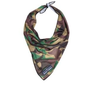Camo Bandana with Adjustable Tie